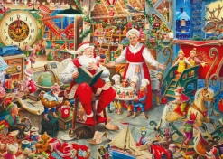 Ravensburger - Santa's Workshop Limited Edition, 2022 - 1000 Piece Jigsaw Puzzle New