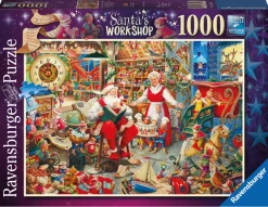 Ravensburger - Santa's Workshop Limited Edition, 2022 - 1000 Piece Jigsaw Puzzle New