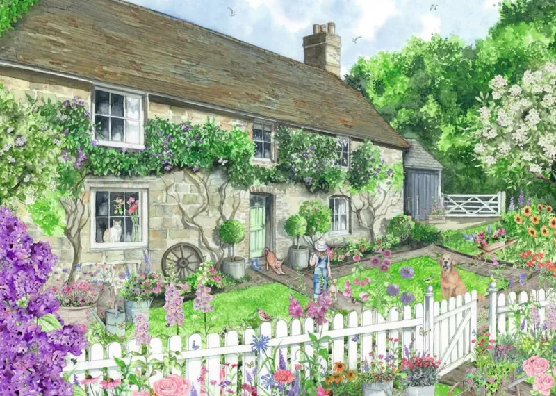 Ravensburger - Secret Garden - 1000 Piece Jigsaw Puzzle Sale