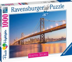 Ravensburger 14083 Skylines - Bay Bridge 1000pc Jigsaw Puzzle Fashion