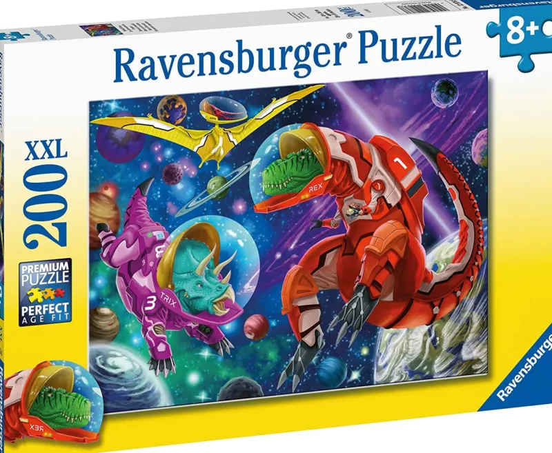 Ravensburger - Space Dinosaurs - XXL 200 Piece Jigsaw Puzzle Fashion