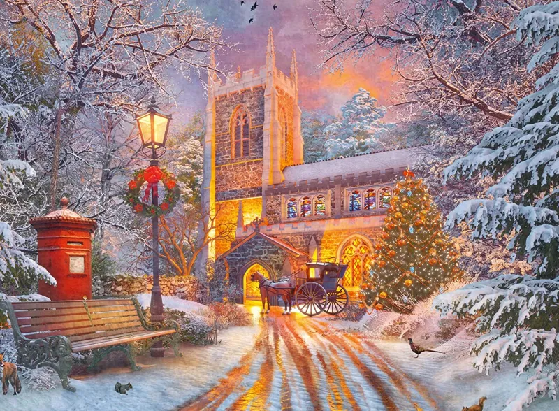 Ravensburger - Star Line - Magical Christmas - 500 Piece Jigsaw Puzzle Discount