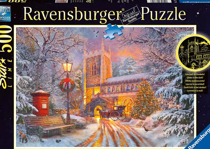Ravensburger - Star Line - Magical Christmas - 500 Piece Jigsaw Puzzle Discount