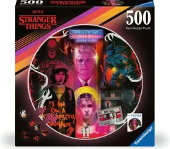 Ravensburger - Stranger Things, Circular - 500 Piece Circular Jigsaw Puzzle Online