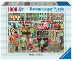 Ravensburger - Street Market - 1000 Piece Jigsaw Puzzle Hot