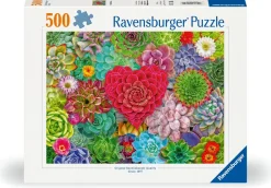 Ravensburger - Succulent Love - 500 Piece Best