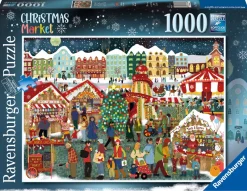 Ravensburger - The Christmas Market - 1000 Piece Jigsaw Puzzle Clearance