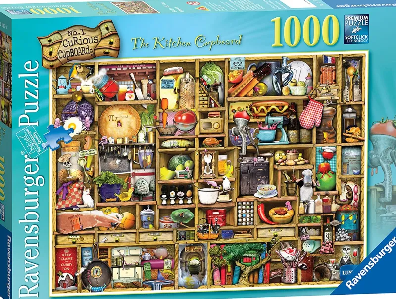 Ravensburger - The Curious Cupboard No.1 - The Kitchen Cupboard - 1000 Piece Jigsaw Puzzle Fashion