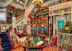 Ravensburger - The Fantasy Bookshop - 1000 Piece Jigsaw Puzzle Sale