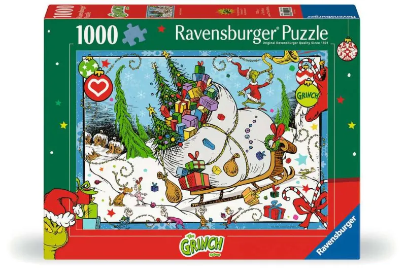 Ravensburger - The Grinch - 1000 Piece Jigsaw Puzzle New