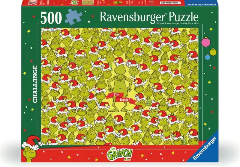 Ravensburger - The Grinch - 500 Piece Jigsaw Puzzle Outlet