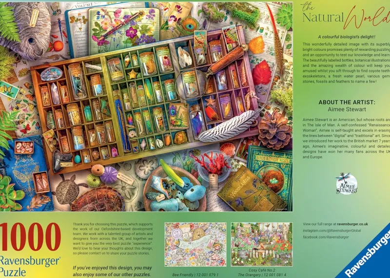 Ravensburger - The Natural World - 1000 Piece Jigsaw Puzzle Outlet