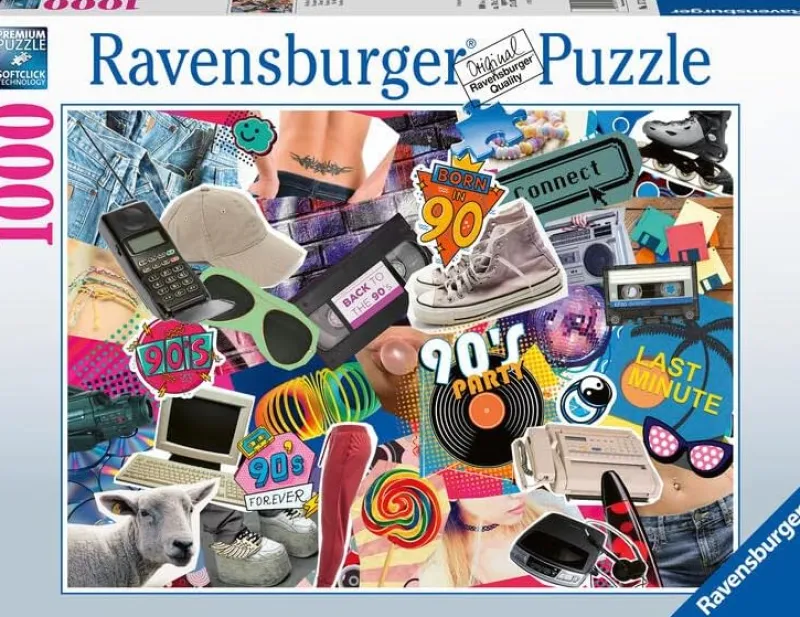 Ravensburger - The 90s - 1000 Piece Jigsaw Puzzle Fashion