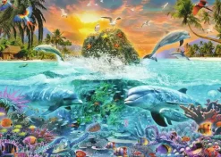 Ravensburger - The Underwater Island - 1000 Piece Jigsaw Puzzle Online