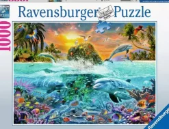 Ravensburger - The Underwater Island - 1000 Piece Jigsaw Puzzle Online