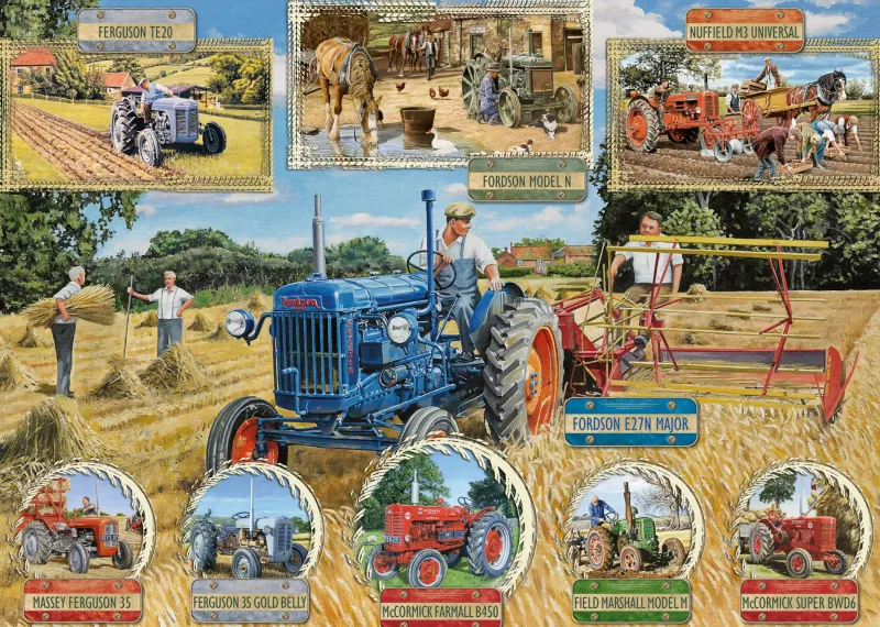 Ravensburger - The Workhorse - 1000 Piece Jigsaw Puzzle Online