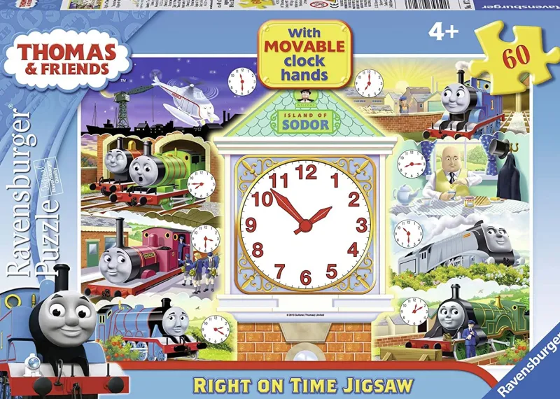 Ravensburger - Thomas & Friends Clock - 60 Piece Jigsaw Puzzle Clearance