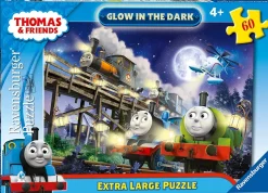 Ravensburger - Thomas & Friends Glow in The Dark - 60 Extra Large Piece Jigsaw Puzzle Hot