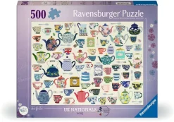 Ravensburger - Time for Tea - Puzzle Championships - 500 Piece Jigsaw Puzzle Outlet