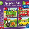 Ravensburger - Travel Far My First Puzzles - 2, 3, 4 and 5 Piece Jigsaw Puzzles Fashion