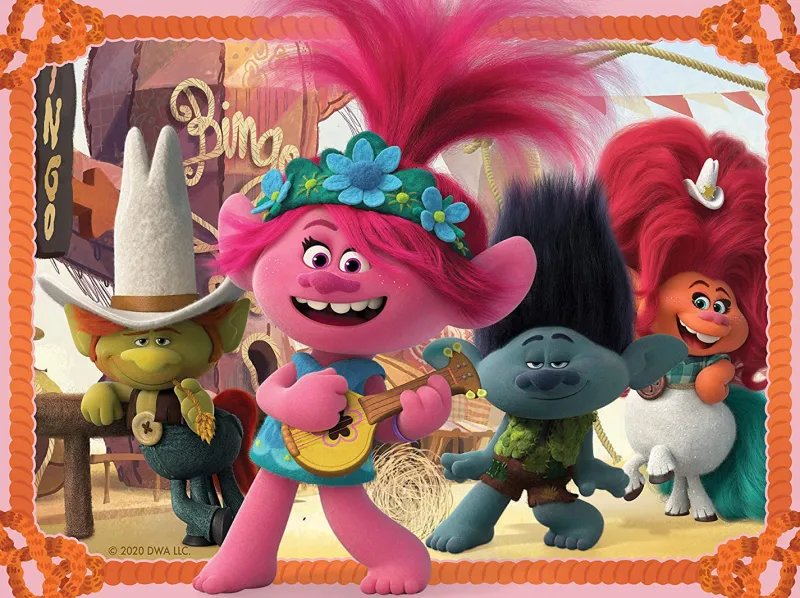 Ravensburger - Trolls 2 World Tour, 4 in Box - 12, 16 ,20 and 24 Piece Jigsaw Puzzles Discount