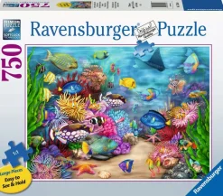 Ravensburger - Tropical Reef Life - 750 Piece Large Format Jigsaw Puzzle New