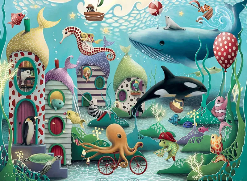 Ravensburger - Underwater Wonders - 100 XXL Piece Jigsaw Puzzle Outlet