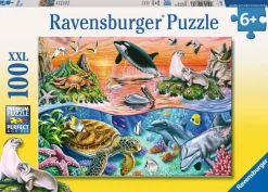 Ravensburger - Underwater - 100 XXL Piece Jigsaw Puzzle Hot