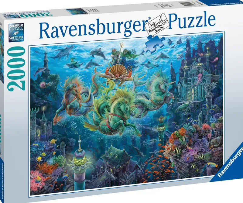 Ravensburger - Underwater Magic - 2000 Piece Jigsaw Puzzle New