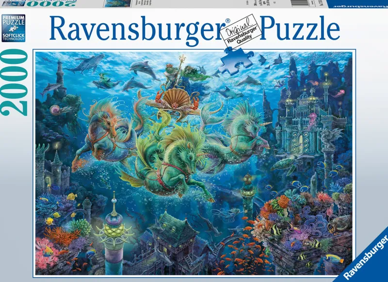 Ravensburger - Underwater Magic - 2000 Piece Jigsaw Puzzle New