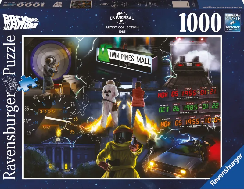 Ravensburger - Universal Vault Collection, Back to the Future - 1000 Piece Jigsaw Puzzle Hot