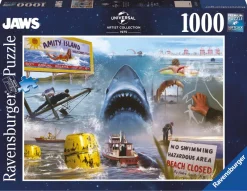 Ravensburger - Universal Vault Collection, Jaws - 1000 Piece Jigsaw Puzzle Online