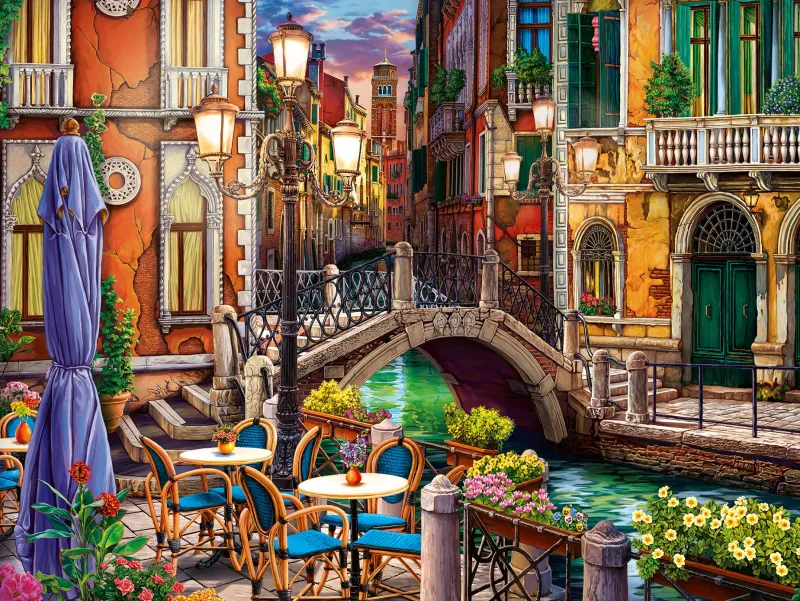 Ravensburger - Venice Twillight - 750 Piece Large Format Jigsaw Puzzle New