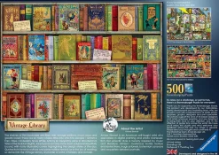 Ravensburger - Vintage Library - 500 Piece Jigsaw Puzzle Discount