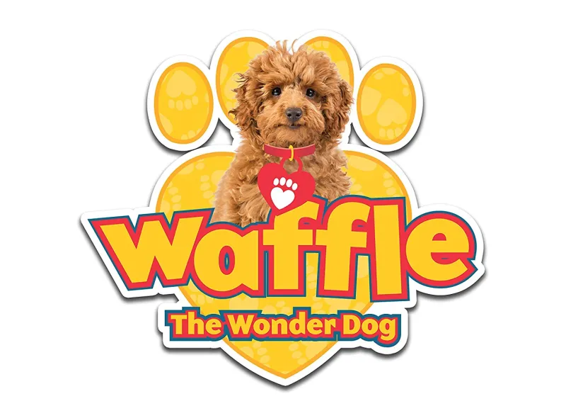 Ravensburger 3035 Waffle The Wonder Dog 4 In A Box (12, 16, 20, 24 piece) Jigsaw Puzzles Clearance