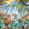Ravensburger - Waterfall Safari - 1500 Piece Jigsaw Puzzle Clearance