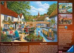 Ravensburger - Waterside Tavern - 1000 Piece Jigsaw Puzzle Discount