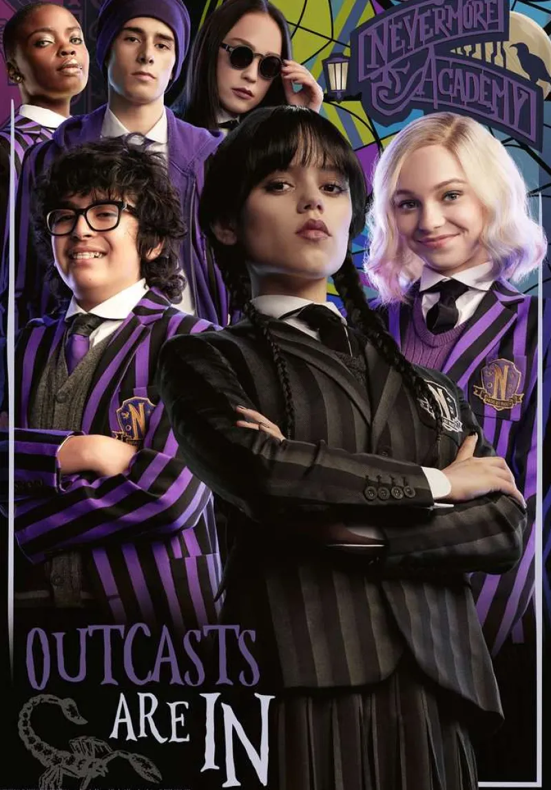 Ravensburger - Wednesday - Outcasts are in - 300 Piece Jigsaw Puzzle Discount