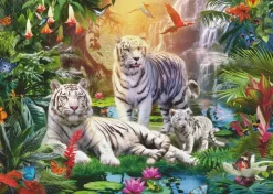 Ravensburger - White Tiger Family - 1000 Piece Jigsaw Puzzle Fashion