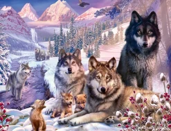 Ravensburger - Wolves In The Snow - 2000 Piece Jigsaw Puzzle Discount