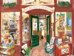 Ravensburger - Wordsmith's Bookshop - 1500 Piece Jigsaw Puzzle Sale