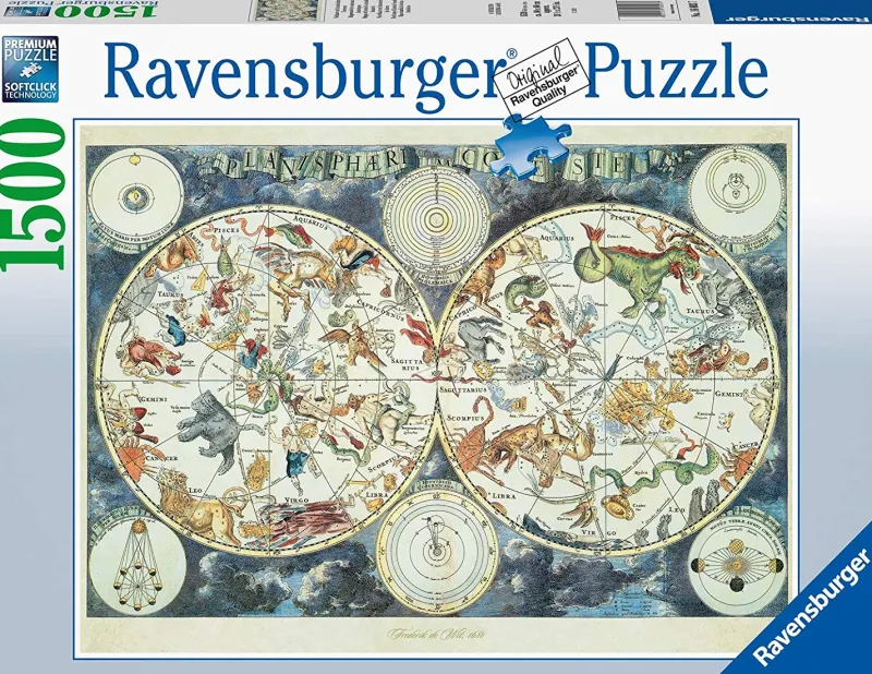 Ravensburger - World Map - 1500 Piece Jigsaw Puzzle Outlet