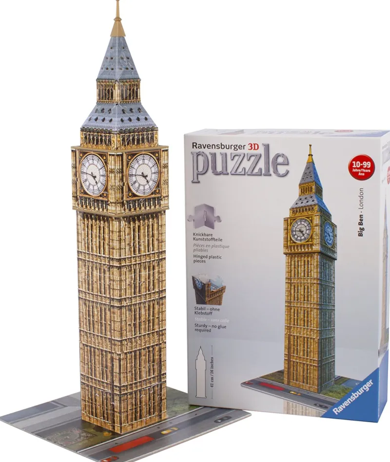 Ravensburger Big Ben 3d Jigsaw Puzzle - 216 Pieces New