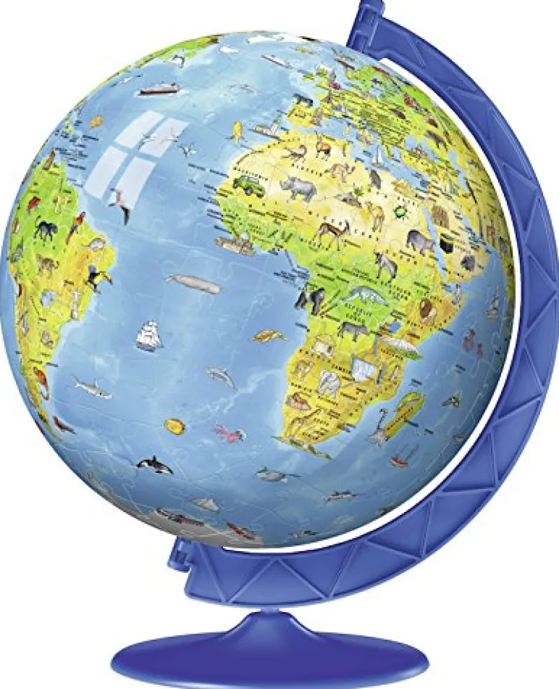 Ravensburger Children's World Globe - 180 Piece 3D Jigsaw Puzzle Discount