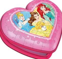 Ravensburger Disney Princess - Heart Shaped 54 Piece 3D Jigsaw Puzzle Online