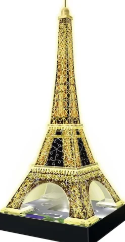 Ravensburger Eiffel Tower - Night Edition - 216 Piece 3D Jigsaw Puzzle New