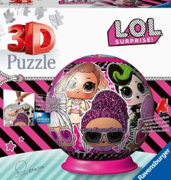 Ravensburger LOL Surprise! - 72 Piece 3D Jigsaw Puzzle Ball Fashion