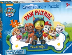Ravensburger Paw Patrol, 24pc Giant Shaped Floor Jigsaw Puzzle Hot