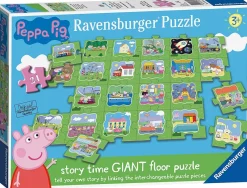 Ravensburger Peppa Pig - Tell a Story 24pc Giant Floor Jigsaw Puzzle Best