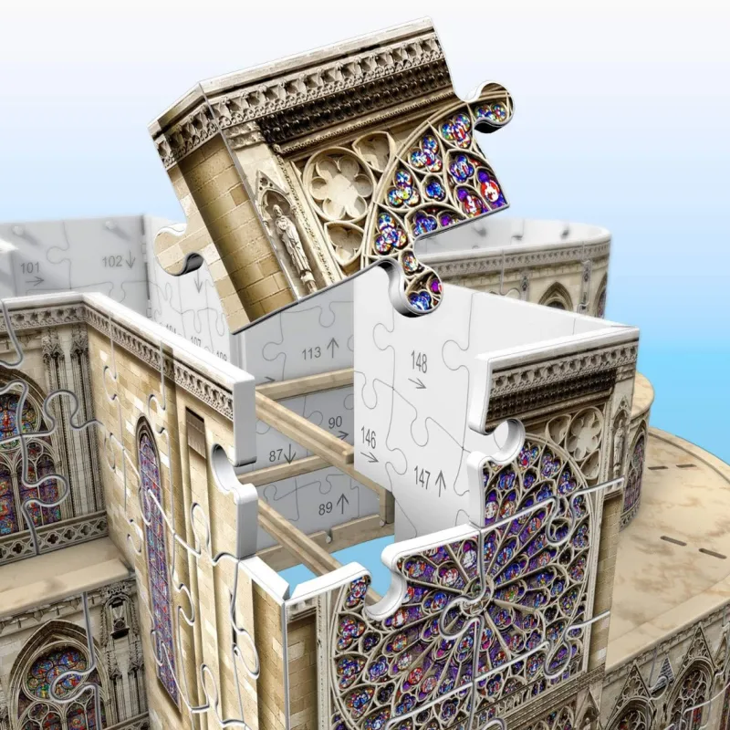 Ravensburger Notre Dame, 324 Piece 3D Jigsaw Puzzle New
